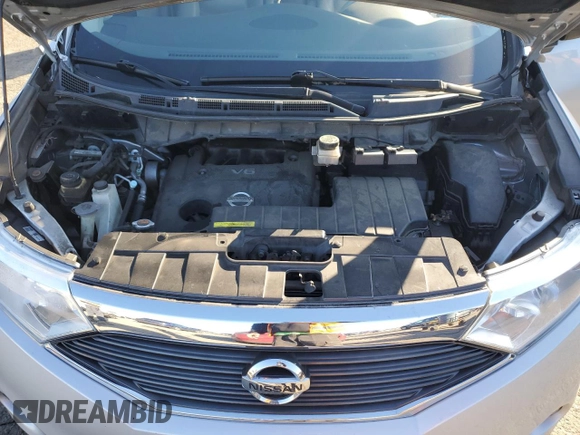2012 Nissan Quest SL with VIN JN8AE2KP0C9045066, listed as a Copart auction lot 48028025 with 140,014 mi miles and Salvage Title. Bid and sale history available at carsss.com. Image 12.