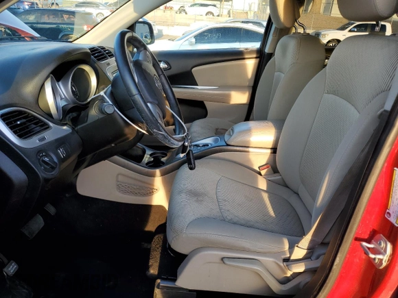 2016 Dodge Journey American Value with VIN 3C4PDCABXGT185692, listed as a Copart auction lot 52123065 with 40,963 mi miles and Salvage Title. Bid and sale history available at DreamBid. Image 7.