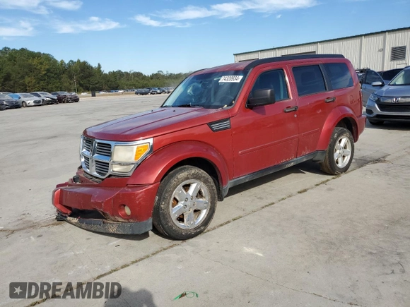 2008 Dodge Nitro SLT with VIN 1D8GT58K58W113462, listed as a Copart auction lot 74320934 with 156,875 mi miles and Salvage Title. Bid and sale history available at DreamBid. Image 1.