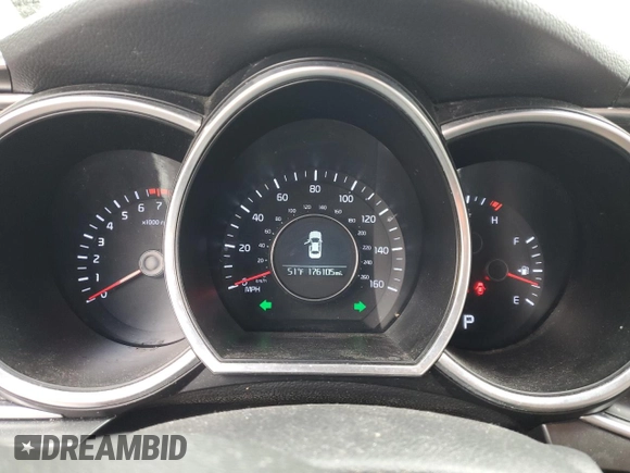 2015 Kia Optima LX with VIN 5XXGM4A74FG377802, listed as a Copart auction lot 51774195 with 176,105 mi miles and Salvage title. Bid and sale history available at DreamBid. Image 9.