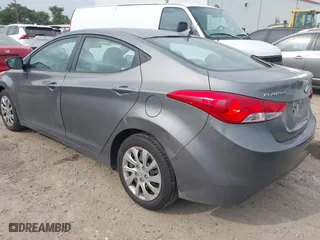 2012 Hyundai Elantra GLS with VIN 5NPDH4AE1CH091542, listed as a IAAI auction lot 42083606 with 291,687 mi miles. Bid and sale history available at carsss.com. Image 3.