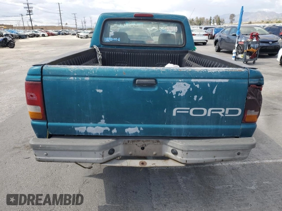 1994 Ford Ranger Splash with VIN 1FTCR10A9RUE01764, listed as a Copart auction lot 51811525 with 158,661 mi miles and Non repairable. Bid and sale history available at DreamBid. Image 6.