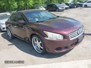 2014 Nissan Maxima S with VIN 1N4AA5AP1EC435440, listed as a IAAI auction lot 42090636 with 199,110 mi miles and . Bid and sale history available at DreamBid. Image 1.