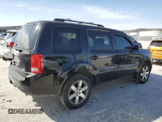 2013 Honda Pilot LX with VIN 5FNYF4H28DB033124, listed as a Copart auction lot 48775575 with 190,663 mi miles and Clean Title. Bid and sale history available at DreamBid. Image 3.
