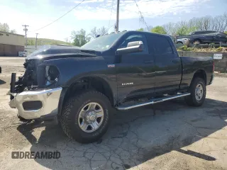 2021 Ram 2500 Tradesman with VIN 3C6UR5CJ9MG679493, listed as a Copart auction lot 55021785 with 50,465 mi miles and Salvage title. Bid and sale history available at DreamBid. Image 1.