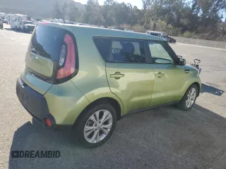 2015 Kia Soul + with VIN KNDJP3A5XF7794534, listed as a Copart auction lot 41870595 with 62,811 mi miles and Salvage Title. Bid and sale history available at carsss.com. Image 3.