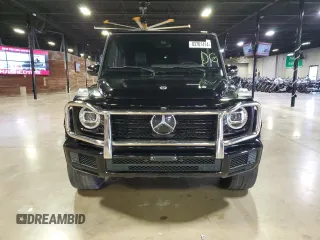 2021 Mercedes-Benz G 550 with VIN W1NYC6BJ1MX418396, listed as a Copart auction lot 83761414 with 25,151 mi miles and Salvage Title. Bid and sale history available at DreamBid. Image 2.