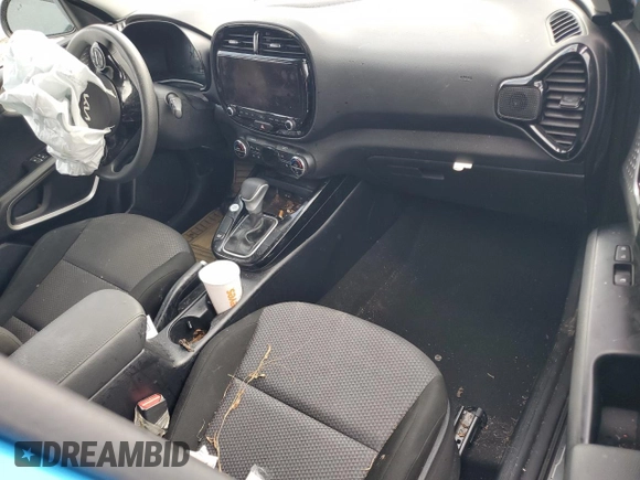2024 Kia Soul S with VIN KNDJ23AU7R7229720, listed as a Copart auction lot 82536444 with 13,677 mi miles and Salvage Title. Bid and sale history available at DreamBid. Image 8.