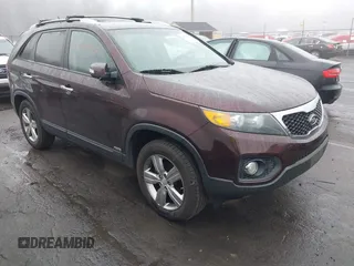 2012 Kia Sorento EX with VIN 5XYKUCA66CG254716, listed as a IAAI auction lot 41928495 with 143,938 mi miles. Bid and sale history available at carsss.com. Image 1.