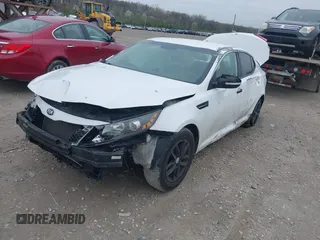 2013 Kia Optima LX with VIN 5XXGM4A73DG256823, listed as a IAAI auction lot 41972558 with 136,867 mi miles. Bid and sale history available at carsss.com. Image 17.
