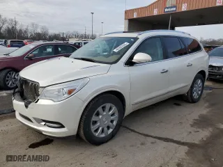 2015 Buick Enclave Leather with VIN 5GAKVBKD8FJ243534, listed as a Copart auction lot 46505335 with 109,883 mi miles and Salvage Title. Bid and sale history available at carsss.com. Image 1.