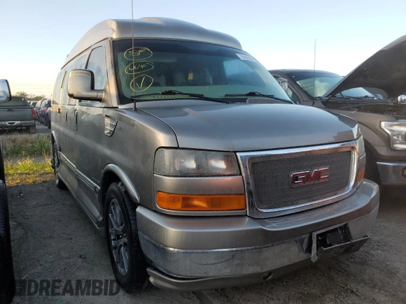 2012 GMC Savana Cargo Van YF7 Upfitter with VIN 1GDS7DC49C1111120, listed as a Copart auction lot 76689004 with 76,889 mi miles and Non Repairable. Bid and sale history available at carsss.com. Image 4.