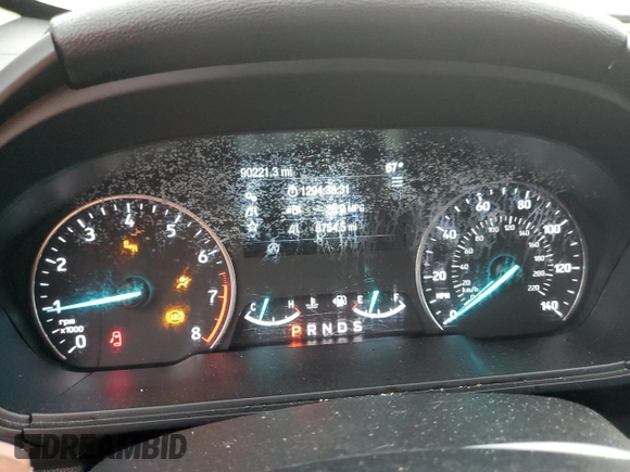 2019 Ford EcoSport SE z VIN MAJ3S2GE8KC254132, wystawiony jako Copart lot #54337575 z przebiegiem 90 221 mil mil oraz Szkody całkowita. Historia ofert i sprzedaży dostępna na DreamBid. Obrazek 9.