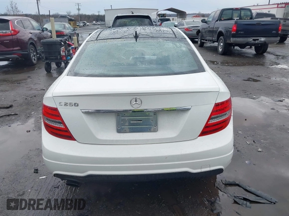 2015 Mercedes-Benz C-Class C 250 with VIN WDDGJ4HB6FG401261, listed as a IAAI auction lot 41483848 with 124,915 mi miles. Bid and sale history available at carsss.com. Image 16.