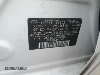 2016 Hyundai Elantra GT with VIN KMHD35LH2GU309166, listed as a Copart auction lot 71470514 with 132,635 mi miles and Salvage Title. Bid and sale history available at carsss.com. Image 15.