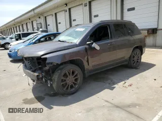 2017 Jeep Compass Sport with VIN 1C4NJCBB6HD141257, listed as a Copart auction lot 57331425 with Not provided miles and Non repairable. Bid and sale history available at DreamBid. Image 1.