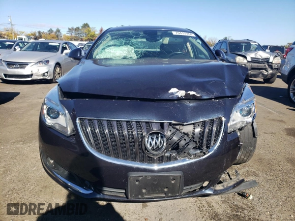 2014 Buick Regal Premium II with VIN 2G4GS5GX3E9188594, listed as a Copart auction lot 76417964 with Not provided miles and Salvage title. Bid and sale history available at DreamBid. Image 5.