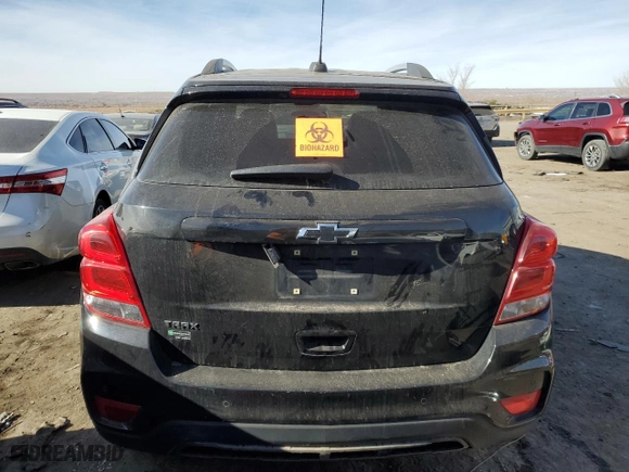2021 Chevrolet Trax LT with VIN KL7CJLSB7MB310759, listed as a Copart auction lot 84539014 with 0 mi miles and Salvage Title. Bid and sale history available at carsss.com. Image 6.