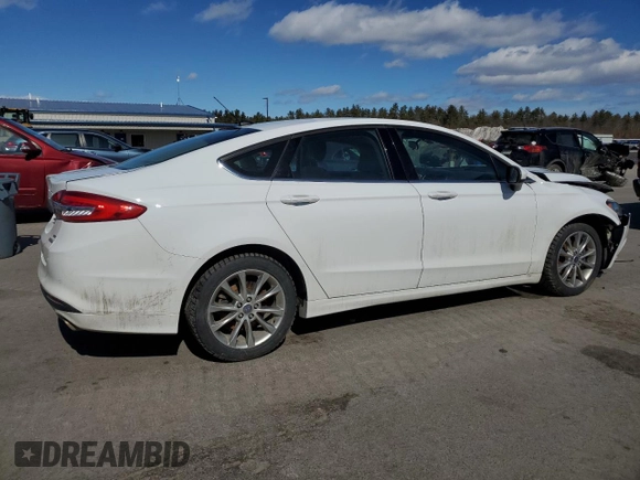 2017 Ford Fusion SE with VIN 3FA6P0HD5HR320090, listed as a Copart auction lot 48362185 with 133,101 mi miles and Salvage Title. Bid and sale history available at carsss.com. Image 3.