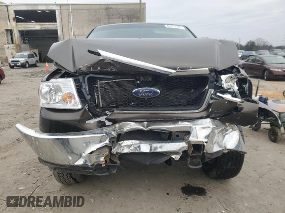 2008 Ford F-150 XLT with VIN 1FTPW04598KD19576, listed as a Copart auction lot 44757745 with 0 mi miles and Salvage Title. Bid and sale history available at carsss.com. Image 5.