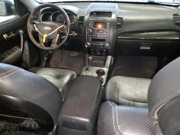 2013 Kia Sorento EX with VIN 5XYKU4A2XDG351731, listed as a Copart auction lot 45654105 with 187,190 mi miles and Salvage Title. Bid and sale history available at carsss.com. Image 8.