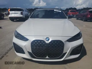 2023 BMW 4 Series 430i with VIN WBA23AT03PCL34563, listed as a Copart auction lot 73874654 with 0 mi miles and Salvage Title. Bid and sale history available at carsss.com. Image 5.
