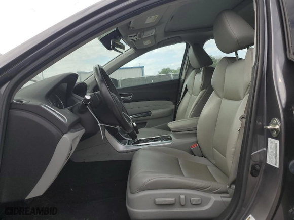 2019 Acura TLX with VIN 19UUB1F38KA008655, listed as a Copart auction lot 52680215 with 52,994 mi miles and Salvage Title. Bid and sale history available at carsss.com. Image 7.