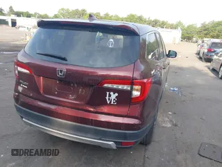 2019 Honda Pilot EX-L z VIN 5FNYF5H5XKB045563, wystawiony jako IAAI lot #42329311 z przebiegiem 46 903 mil mil oraz . Historia ofert i sprzedaży dostępna na DreamBid. Obrazek 4.