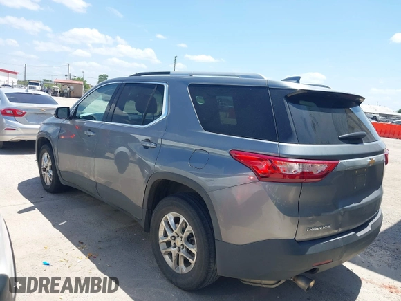 2018 Chevrolet Traverse LT Cloth with VIN 1GNERGKW9JJ253231, listed as a IAAI auction lot 42632505 with 108,673 mi miles and . Bid and sale history available at DreamBid. Image 13.