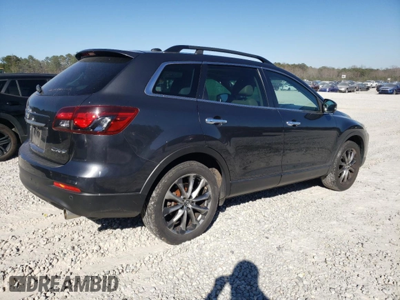 2014 Mazda CX-9 Grand Touring with VIN JM3TB2DA4E0436340, listed as a Copart auction lot 47574075 with 102,854 mi miles and Clean title. Bid and sale history available at DreamBid. Image 3.