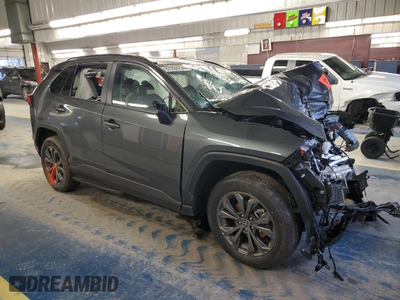 2024 Toyota RAV4 Hybrid XLE Premium with VIN 2T3B6RFV1RW083655, listed as a Copart auction lot 87269294 with 0 mi miles and Non Repairable. Bid and sale history available at carsss.com. Image 4.
