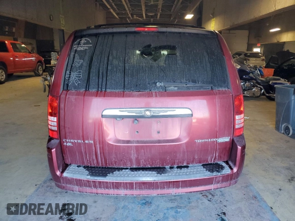 2010 Chrysler Town & Country Touring with VIN 2A4RR5DX8AR360359, listed as a Copart auction lot 42568235 with 0 mi miles and Clean Title. Bid and sale history available at carsss.com. Image 6.
