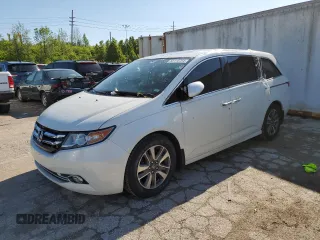 2017 Honda Odyssey Touring с VIN 5FNRL5H96HB015940, выставлен на аукционе Copart как лот 53110764 с пробегом 124 819 миль миль и Списание • Salvage title. История ставок и продаж доступна на DreamBid. Изображение 1.