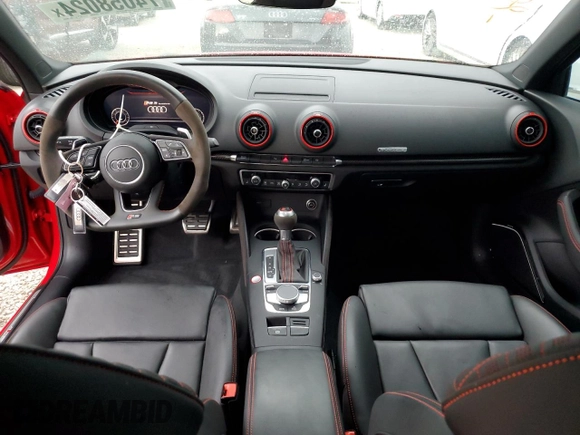 2020 Audi RS 3 z VIN WUABWGFF7LA905865, wystawiony jako Copart lot #74058024 z przebiegiem 7 414 mil mil oraz Nie do naprawy • Non repairable. Historia ofert i sprzedaży dostępna na DreamBid. Obrazek 8.