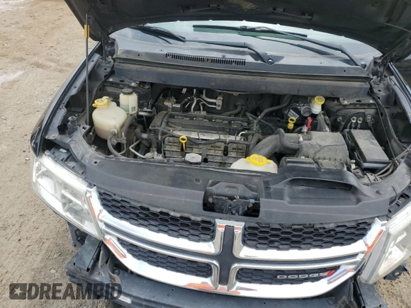 2013 Dodge Journey American Value with VIN 3C4PDCAB3DT566912, listed as a Copart auction lot 55327105 with 161,293 mi miles and Salvage title. Bid and sale history available at DreamBid. Image 12.