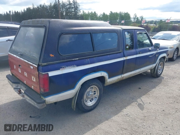 1987 Ford Ranger XL with VIN 1FTCR14A7HPB48449, listed as a IAAI auction lot 42169102 with 29,193 mi miles and . Bid and sale history available at DreamBid. Image 4.