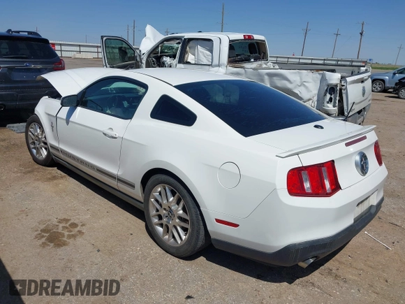 2012 Ford Mustang V6 Premium with VIN 1ZVBP8AM7C5263479, listed as a IAAI auction lot 41968713 with 148,144 mi miles. Bid and sale history available at carsss.com. Image 3.
