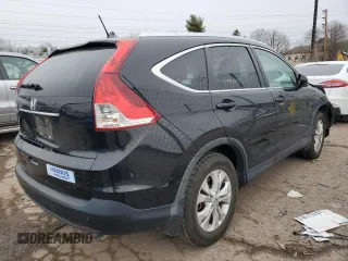 2012 Honda CR-V EX-L with VIN 2HKRM3H73CH511787, listed as a Copart auction lot 45417255 with 101,329 mi miles and Salvage Title. Bid and sale history available at carsss.com. Image 3.