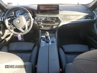 2022 BMW 5 Series 530i xDrive with VIN WBA13BJ09NCL05425, listed as a Copart auction lot 46848405 with 17,683 mi miles and Salvage Title. Bid and sale history available at carsss.com. Image 8.