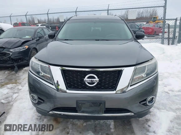 2015 Nissan Pathfinder Platinum with VIN 5N1AR2MM3FC710127, listed as a IAAI auction lot 41617867 with 112,020 mi miles and . Bid and sale history available at DreamBid. Image 12.