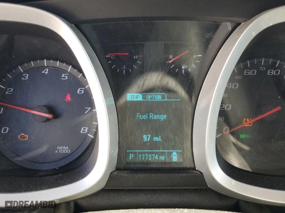 2015 Chevrolet Equinox LT with VIN 2GNALBEK1F6299152, listed as a Copart auction lot 47693975 with 177,374 mi miles and Salvage Title. Bid and sale history available at carsss.com. Image 9.