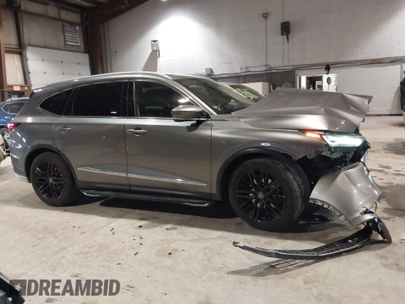 2023 Acura MDX w/Advance Package with VIN 5J8YE1H86PL024110, listed as a IAAI auction lot 41425831 with 20,205 mi miles. Bid and sale history available at carsss.com. Image 14.