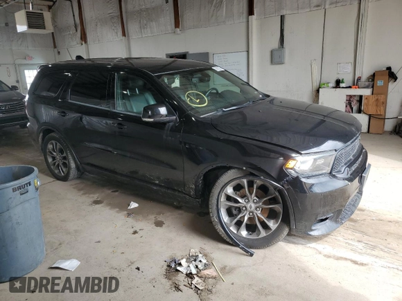 2019 Dodge Durango GT Plus с VIN 1C4RDJDG0KC684882, выставлен на аукционе Copart как лот 56962335 с пробегом 101 263 миль миль и Списание • Salvage title. История ставок и продаж доступна на DreamBid. Изображение 4.