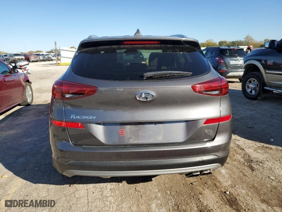 2020 Hyundai Tucson Sport with VIN KM8J33AL2LU171721, listed as a Copart auction lot 78842534 with 41,189 mi miles and Salvage Title. Bid and sale history available at carsss.com. Image 6.