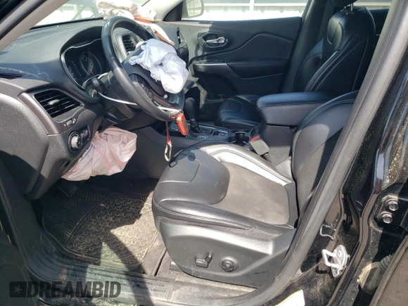 2019 Jeep Cherokee Latitude Plus z VIN 1C4PJLLB9KD171755, wystawiony jako Copart lot #50413365 z przebiegiem 115 751 mil mil oraz Szkoda całkowita • Salvage title. Historia ofert i sprzedaży dostępna na DreamBid. Obrazek 7.