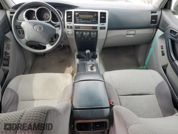 2004 Toyota 4Runner SR5 with VIN JTEBU14R740045045, listed as a Copart auction lot 52550935 with 253,065 mi miles and Salvage Title. Bid and sale history available at DreamBid. Image 8.