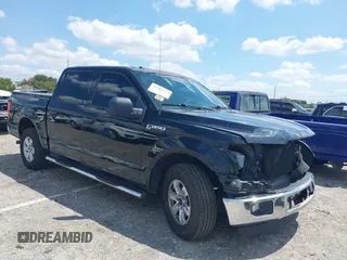 2016 Ford F-150 XL with VIN 1FTEW1CF4GFA15604, listed as a IAAI auction lot 41988517 with 140,676 mi miles and . Bid and sale history available at carsss.com. Image 1.