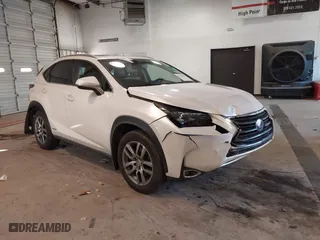 2015 Lexus NX 300h with VIN JTJBJRBZ6F2020771, listed as a IAAI auction lot 41375403 with 147,083 mi miles. Bid and sale history available at carsss.com. Image 1.
