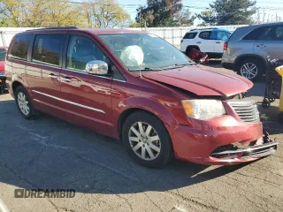 2012 Chrysler Town & Country Touring L with VIN 2C4RC1CG9CR393245, listed as a Copart auction lot 74832194 with 159,998 mi miles and Salvage Title. Bid and sale history available at carsss.com. Image 4.