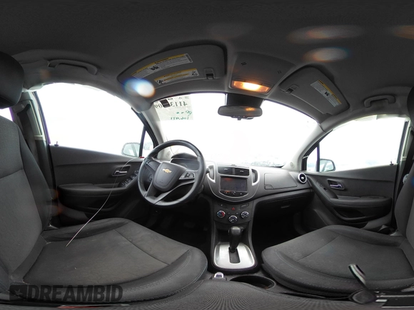 2015 Chevrolet Trax LS with VIN 3GNCJPSBXFL256473, listed as a IAAI auction lot 41130809 with 106,923 mi miles and . Bid and sale history available at DreamBid. Image 18.
